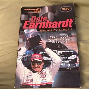 Dale Earnhardt Commemorative Edition Book